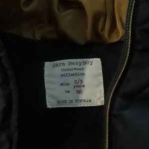 zara puffer jacket